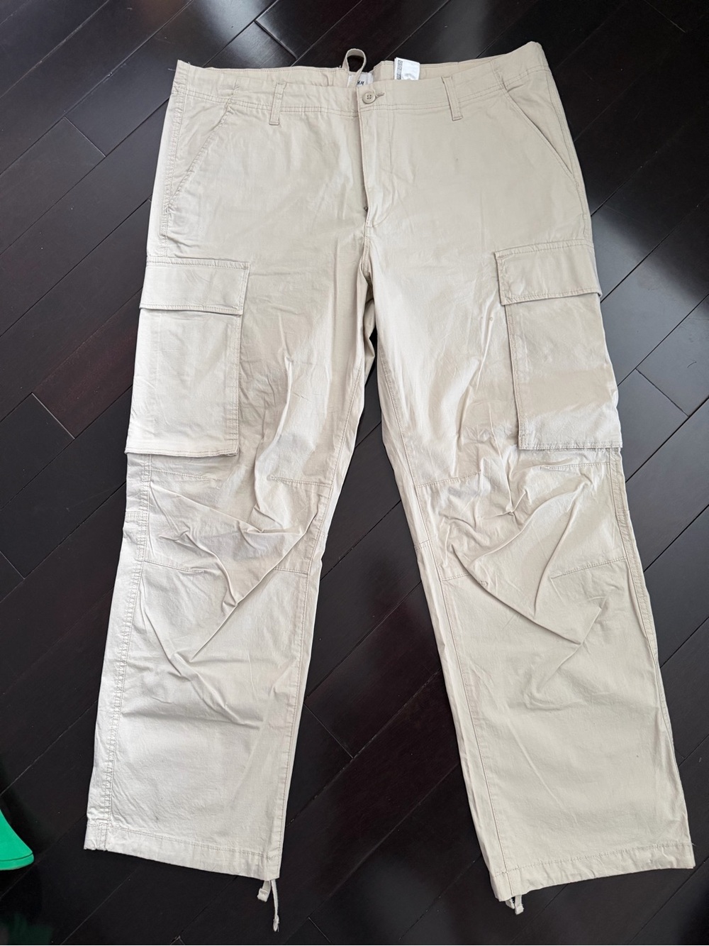 H&M Beige Cargo Pants